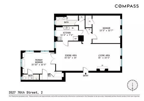 35-27 76th St #2, New York City, NY 11372