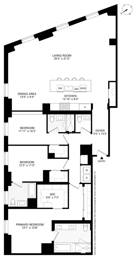 100 Barclay St #13K, New York, NY 10007