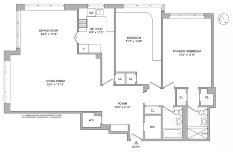 45 Sutton Pl S #12L, New York, NY 10022