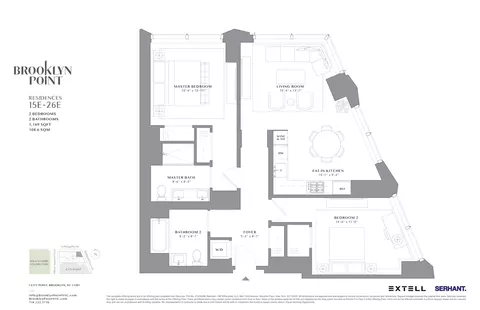 1 City Pt #15E, Brooklyn, NY 11201
