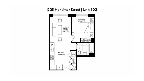 1325 Herkimer St #302, Brooklyn, NY 11233
