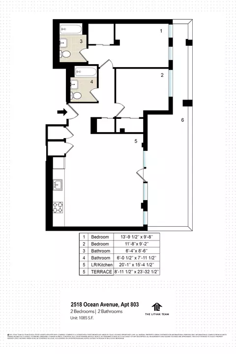 2518 Ocean Ave #803, Brooklyn, NY 11229