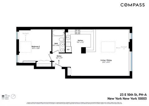 23 E 10th St #PHA, New York, NY 10003