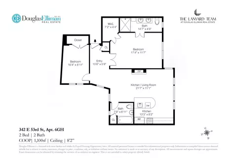 342 E 53rd St #6GH, New York, NY 10022