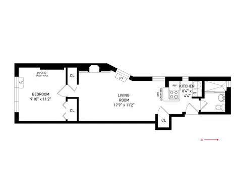 252 W 20th St #4B, New York, NY 10011
