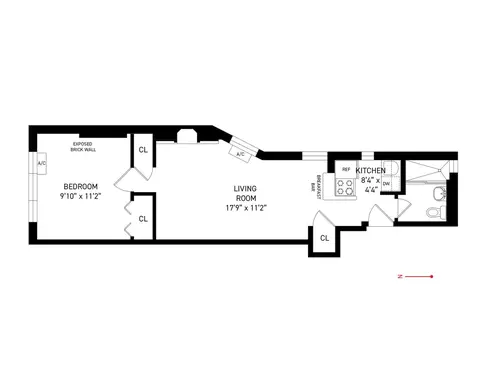 252 W 20th St #4B, New York, NY 10011