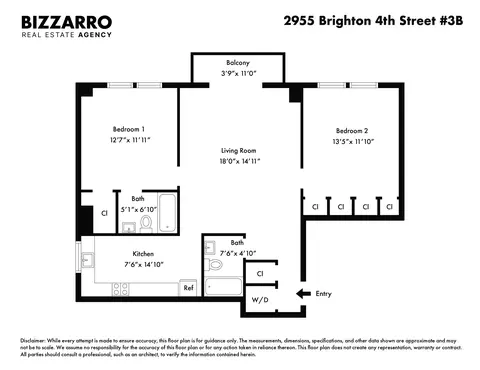 2955 Brighton 4th St #3B, Brooklyn, NY 11235