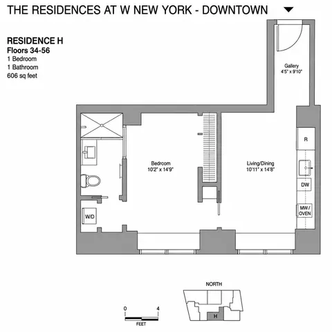 123 Washington St #37H, New York, NY 10006