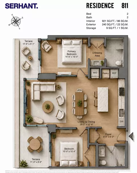 547 W 47th St #811, New York, NY 10036