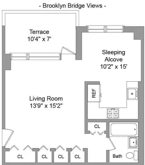 333 Pearl St #5A, New York, NY 10038