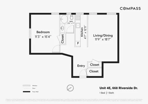 668 Riverside Dr #4E, New York, NY 10031