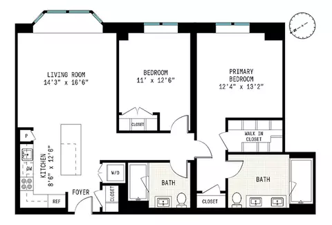 101 W 87th St #407, New York, NY 10024