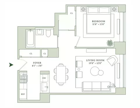 210 Warren St #14-C, New York, NY 10282