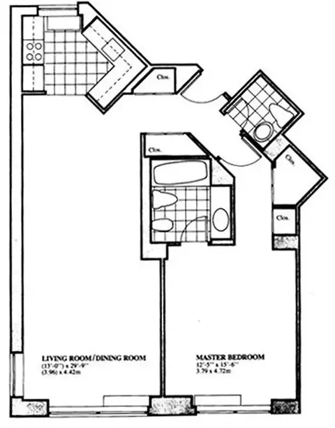 303 E 43rd St #25C, New York, NY 10017