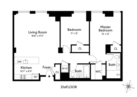 1 Hanson Pl #21C, Brooklyn, NY 11243