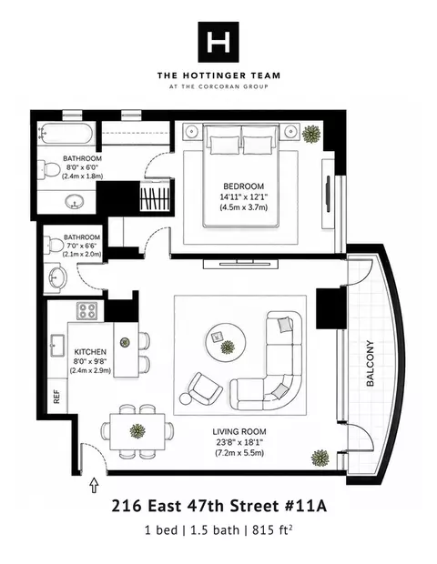 216 E 47th St #11A, New York, NY 10017