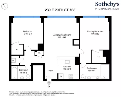 230 E 20th St #33, New York, NY 10003
