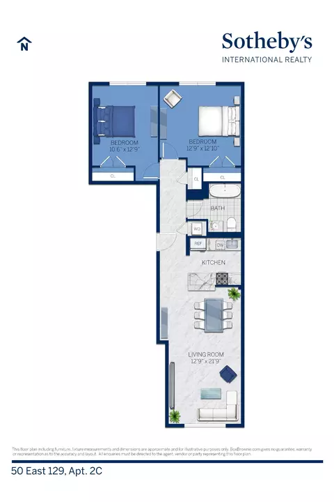 50 E 129th St #2C, New York, NY 10035