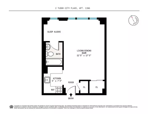 2 Tudor City Pl #11NS, New York, NY 10017