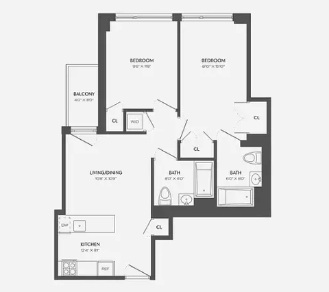 458 E 25th St #307, Brooklyn, NY 11226