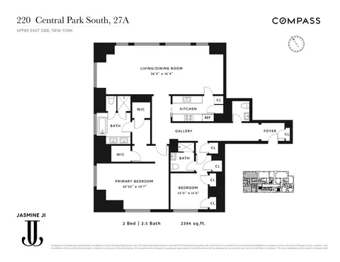 220 Central Park S #27A, New York, NY 10019