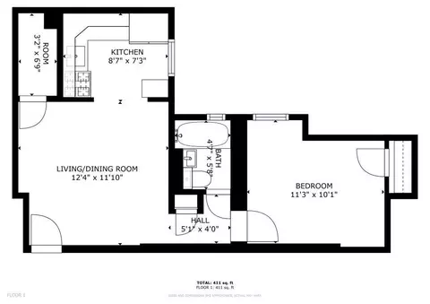 50 W 112th St #6-G, New York, NY 10026