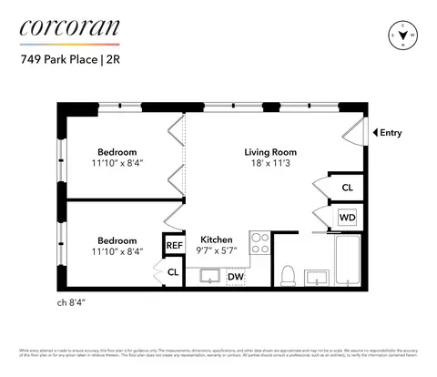 749 Park Pl #2R, Brooklyn, NY 11216