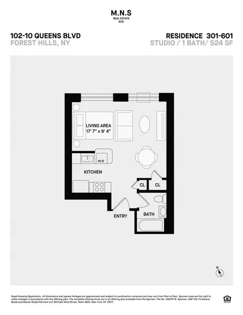 102-10 Queens Blvd #501, New York City, NY 11375