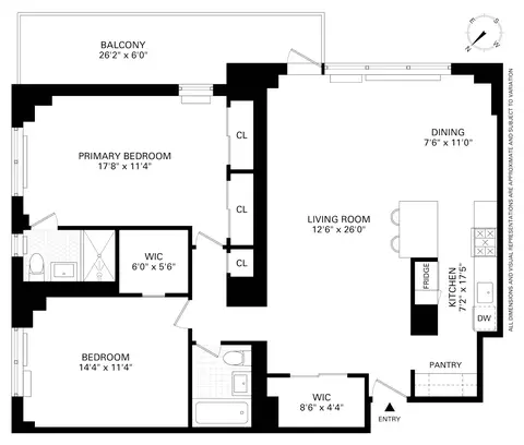 185 W End Ave #11D, New York, NY 10023