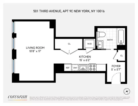 501 3rd Ave #9C, New York, NY 10016