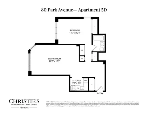 80 Park Ave #5D, New York, NY 10016