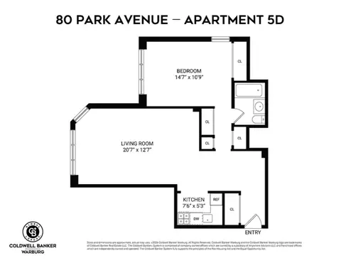 80 Park Ave #5D, New York, NY 10016