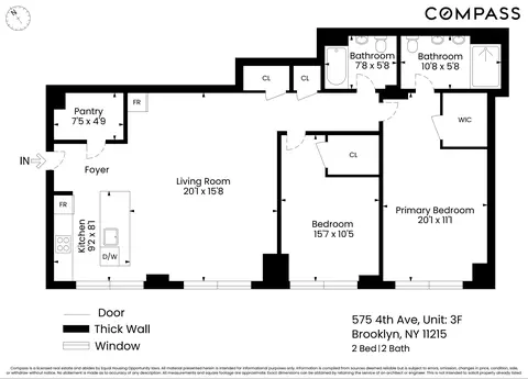 575 4th Ave #3F, Brooklyn, NY 11215