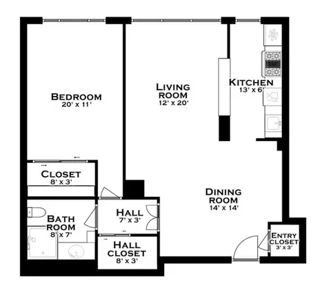 63 E 9th St #4R, New York, NY 10003
