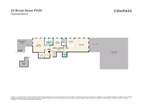 25 Broad St #PH2D, New York, NY 10004