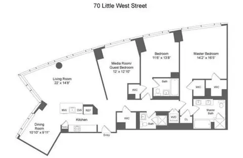 70 Little West St #23-E, New York, NY 10004