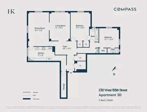 230 W 105th St #3D, New York, NY 10025