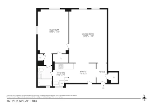 16 Park Ave #10B, New York, NY 10016
