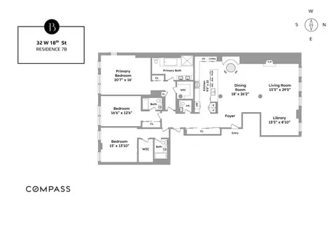 32 W 18th St #7B, New York, NY 10011