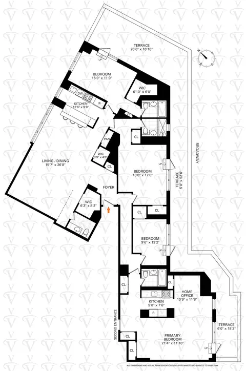155 W 68th St #2022, New York, NY 10023