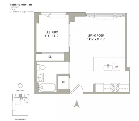 189 Schermerhorn St #22G, Brooklyn, NY 11201
