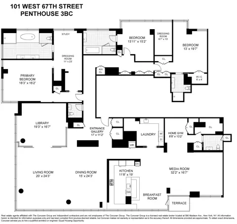 101 W 67th St #PH3BC, New York, NY 10023