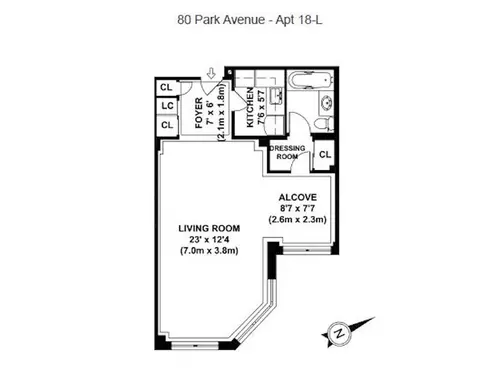 80 Park Ave #18L, New York, NY 10016
