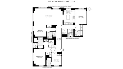 200 E 83rd St #32B, New York, NY 10028