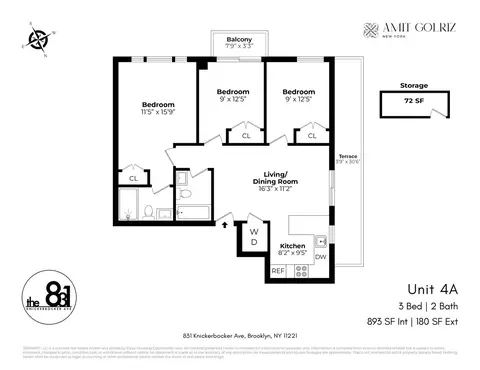 831 Knickerbocker Ave #4A, New York City, NY 11207