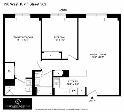 736 W 187th St #302, New York, NY 10033