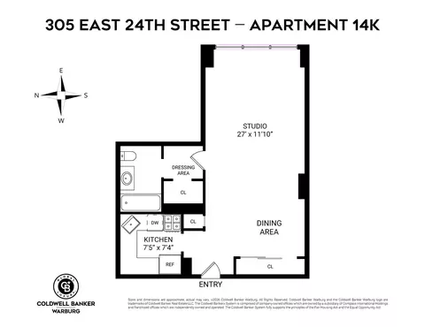 305 E 24th St #14K, New York, NY 10010