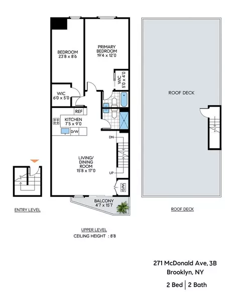 271 Mcdonald Ave #3B, Brooklyn, NY 11218