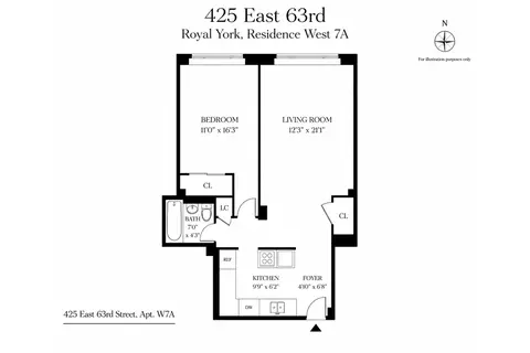 425 E 63rd St #W7A, New York, NY 10065