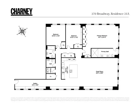 270 Broadway #21A, New York, NY 10007